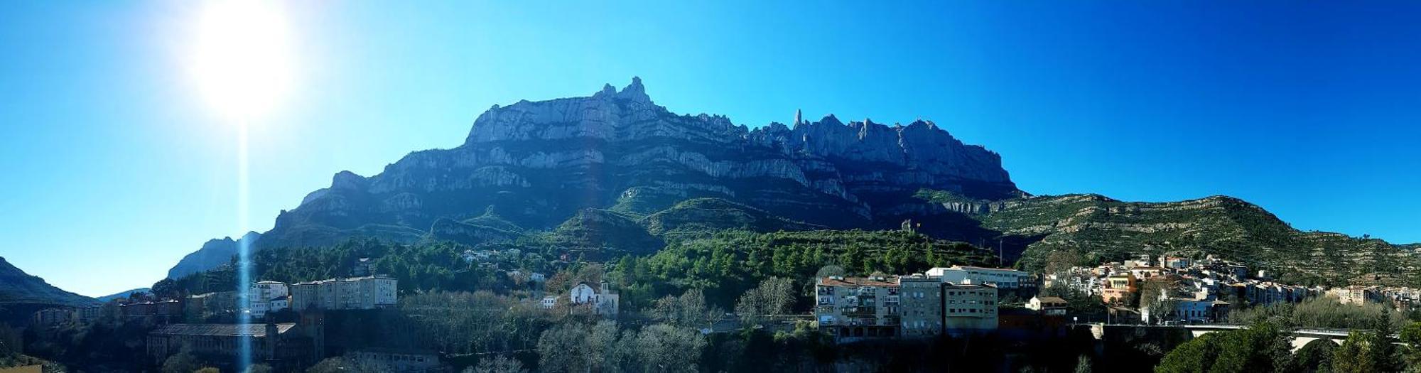 Апартаменты Piso Con Desayuno Incluido Y Vistas A La Montana. Monistrol de Montserrat Экстерьер фото