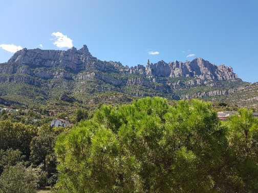 Апартаменты Piso Con Desayuno Incluido Y Vistas A La Montana. Monistrol de Montserrat Экстерьер фото